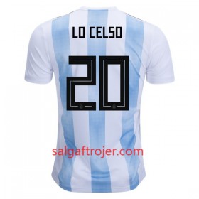 Argentina Fodboldtrøjer Lo Celso 20 Hjemmebanesæt VM 2018